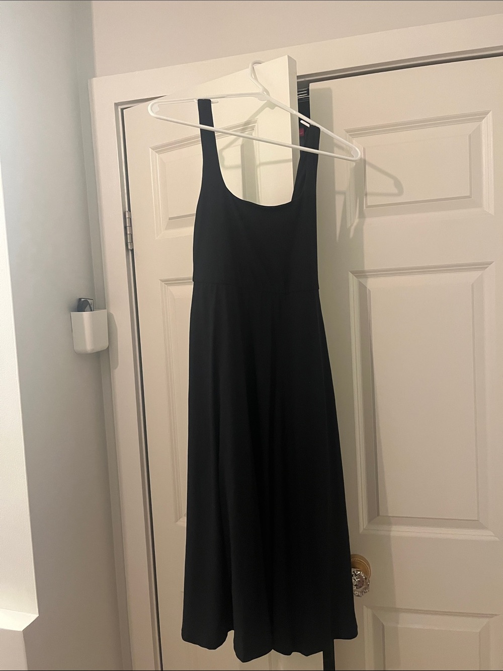 CRZ Yoga Black Square-Neck NWT Dress